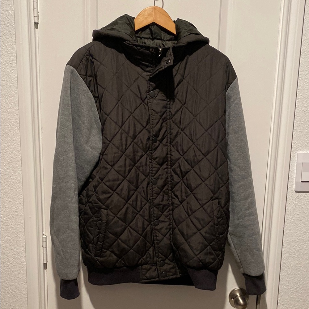 Ring of Fire Gray Quilted Jacket